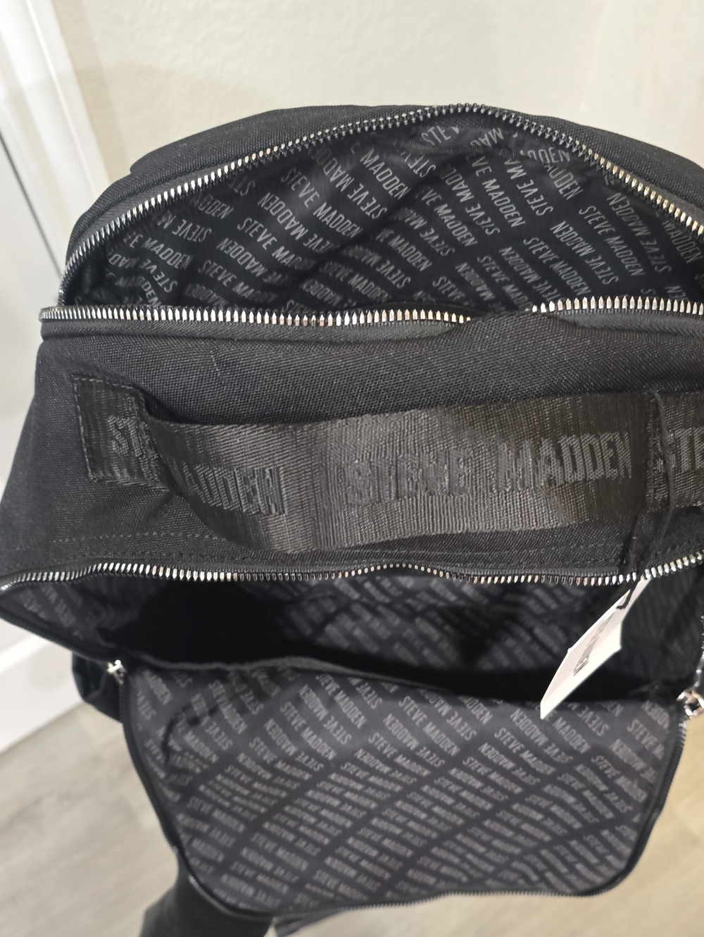 Steve Madden BHarlan Utility Backpack- Black - Picture 9 of 10